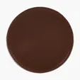 Faux Leather Round Coaster — view 5
