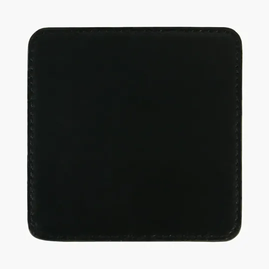 Faux Leather Square Coaster — view 4