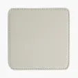 Faux Leather Square Coaster — view 3