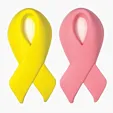Awareness Ribbon Stress Reliever, 4.25" x 2" — view 3