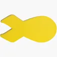 Awareness Ribbon Stress Reliever, 4.25" x 2" — view 6