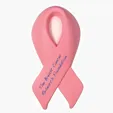 Awareness Ribbon Stress Reliever, 4.25" x 2" — view 2