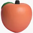 Peach Stress Reliever — view 2