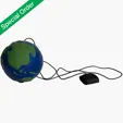 Bungie Earth Ball Stress Reliever, 2.5" — view 2