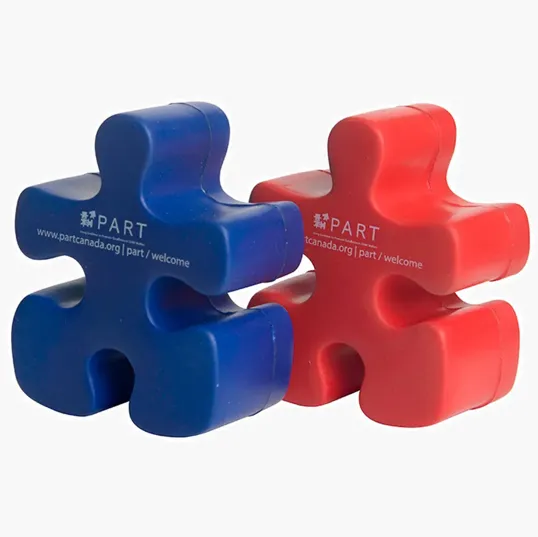 Puzzle Piece Stress Reliever — view 3