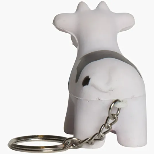 Cow Keyring Stress Reliever — view 4