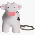 Cow Keyring Stress Reliever — view 3