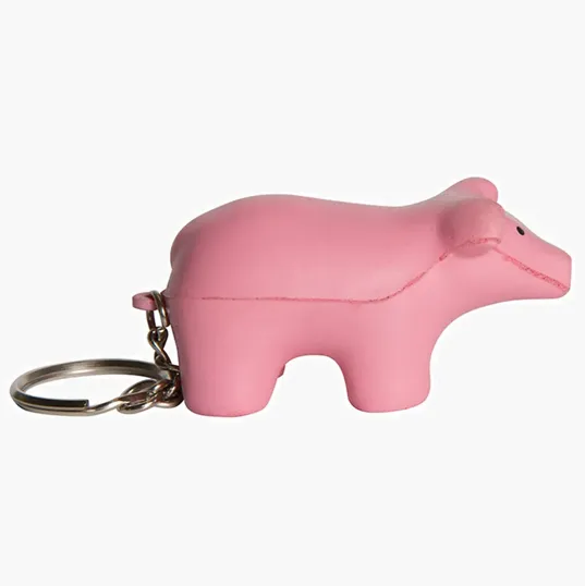 Pig Keyring Stress Reliever — view 4