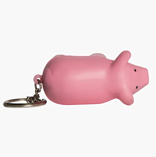Pig Keyring Stress Reliever — view 6