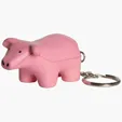 Pig Keyring Stress Reliever — view 2