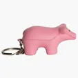 Pig Keyring Stress Reliever — view 4