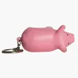 Pig Keyring Stress Reliever — view 6