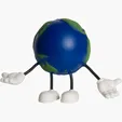 Earth Bendy Stress Reliever — view 2