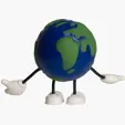 Earth Bendy Stress Reliever — view 3