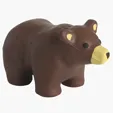 Brown Bear Stress Reliever — view 2