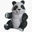 Panda Bear Stress Reliever — view 2