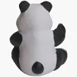 Panda Bear Stress Reliever — view 3