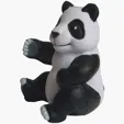 Panda Bear Stress Reliever — view 4