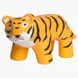 Tiger Stress Reliever — view 2