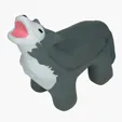 Wolf Stress Reliever — view 2