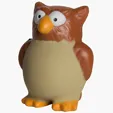 Owl Stress Reliever — view 2