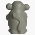 Mouse with Cheese Stress Reliever — view 4