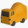 Cement Mixer Stress Reliever — view 2