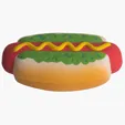 Hot Dog Stress Reliever — view 3