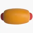 Hot Dog Stress Reliever — view 4