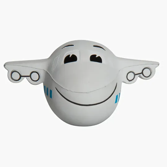 Mini Airplane Smile Stress Reliever — view 3