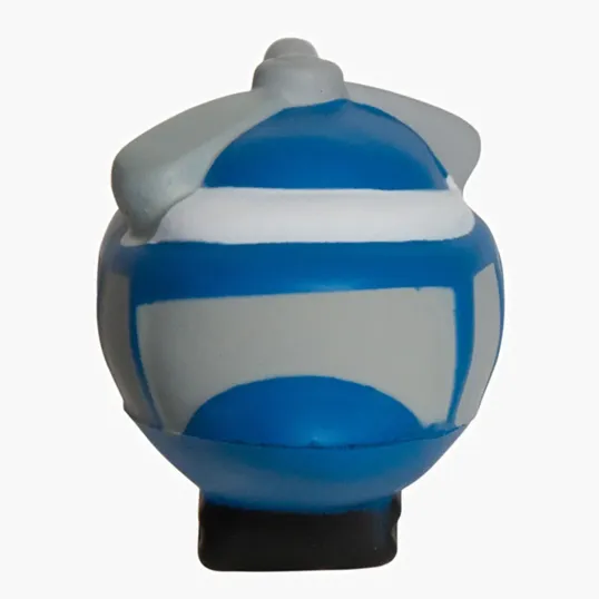 Helicopter Stress Reliever, 5.5 in. Polyurethane Foam Squeeze Toy — view 2