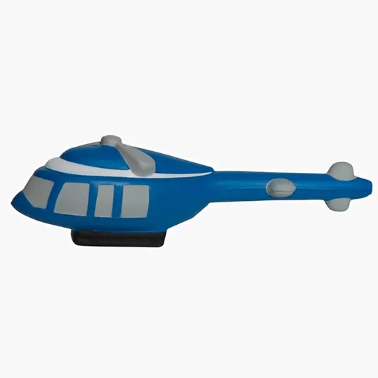 Helicopter Stress Reliever, 5.5 in. Polyurethane Foam Squeeze Toy — view 4