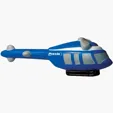 Helicopter Stress Reliever, 5.5 in. Polyurethane Foam Squeeze Toy