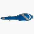 Helicopter Stress Reliever, 5.5 in. Polyurethane Foam Squeeze Toy — view 5