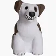 Sitting Dog Stress Reliever — view 3