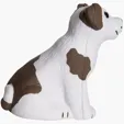 Sitting Dog Stress Reliever — view 6