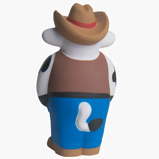 Cowboy Cow Stress Reliever — view 4