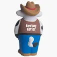 Cowboy Cow Stress Reliever