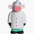 Doctor Cow Stress Reliever — view 3
