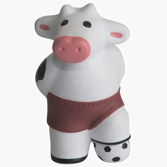 Soccer Cow Stress Reliever — view 3