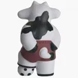 Soccer Cow Stress Reliever — view 4