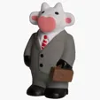 Business Cow Stress Reliever — view 2