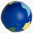 Multi-Color Earth Stress Ball — view 3