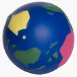 Multi-Color Earth Stress Ball — view 4