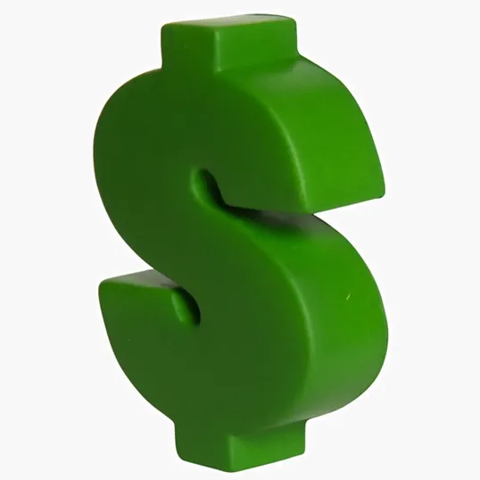 Dollar Sign Stress Reliever — view 2
