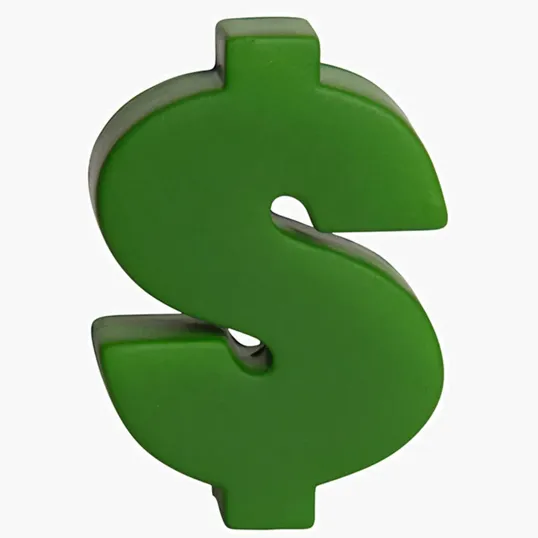 Dollar Sign Stress Reliever — view 3