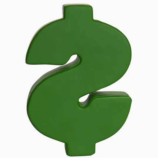 Dollar Sign Stress Reliever — view 4