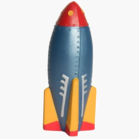 Rocket Stress Reliever, 4.25" x 1.75" — view 4