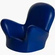 Blue Chair Stress Reliever — view 2