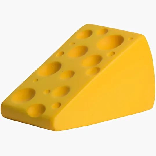 Cheese Wedge Stress Reliever — view 2